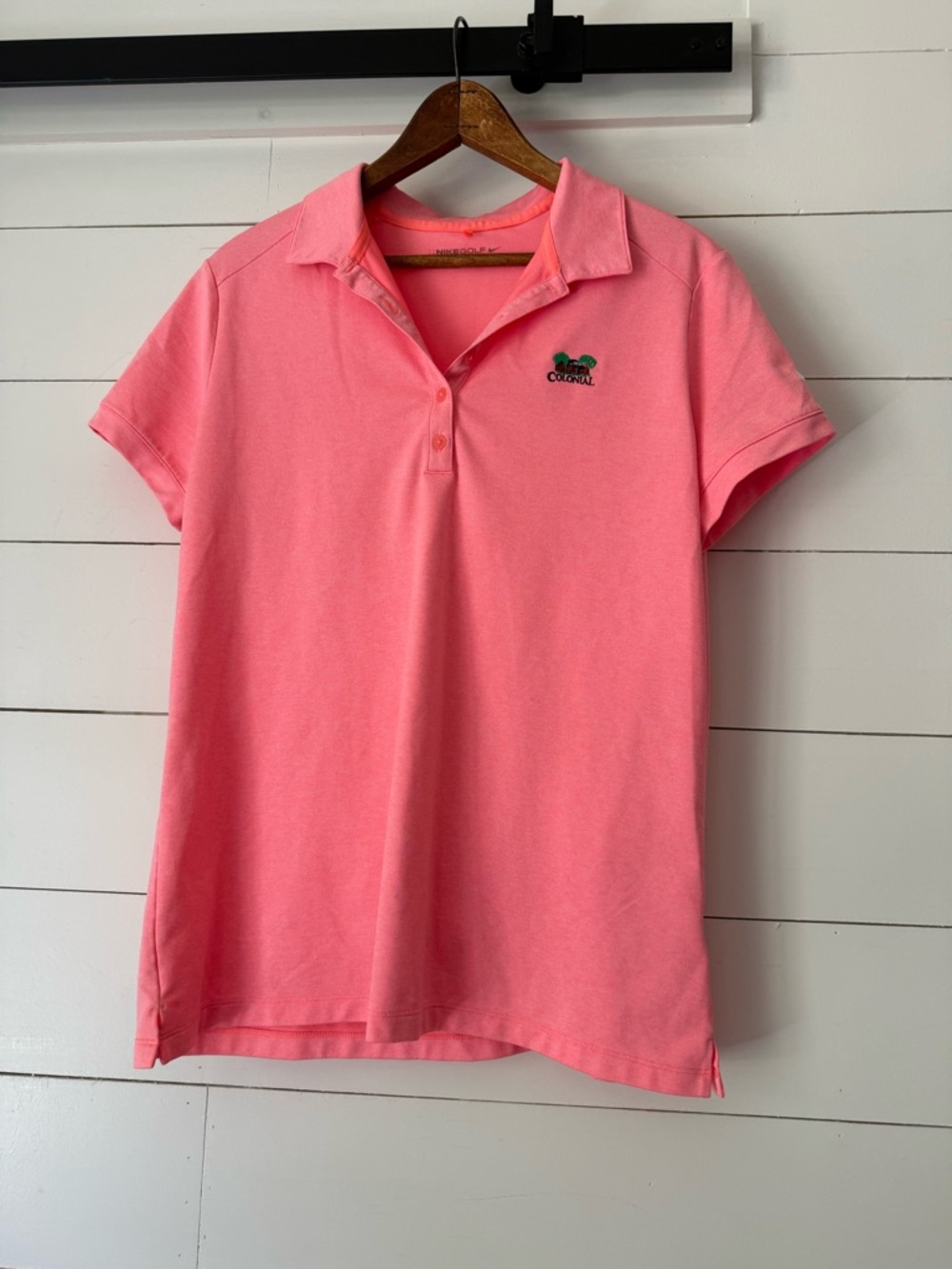 Nike Golf Dri-Fit Women’s Polo Shirt, The Colonial Golf Championship Size XL